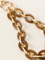 Load image into Gallery viewer, Sonix Marble Chain Phone Wristlet
