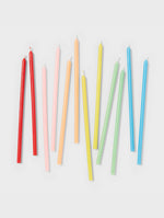 Load image into Gallery viewer, Rainbow Tall Birthday Candles
