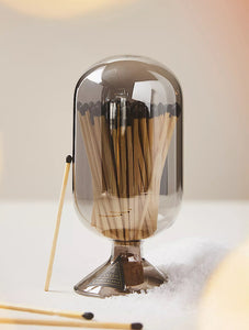 Skeem Iridescent Glass Match Cloche