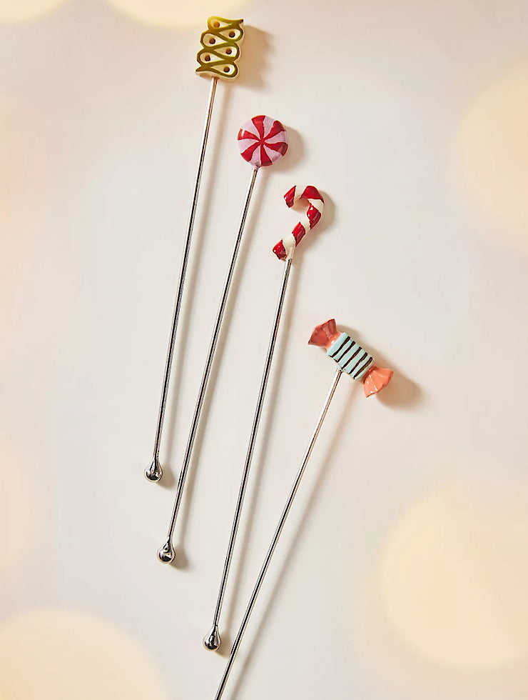 Cocktail Stirrers Set of 4