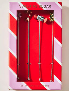 Cocktail Stirrers Set of 4