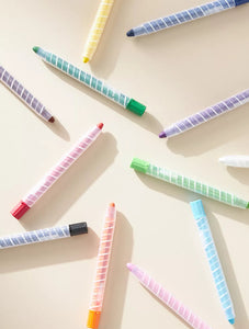 Twisty Stix Oil Pastels, Set of 12