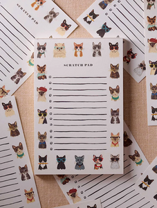 Cats Checklist Notepad