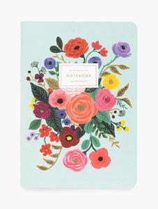 Garden Party Stitched Notebook Set