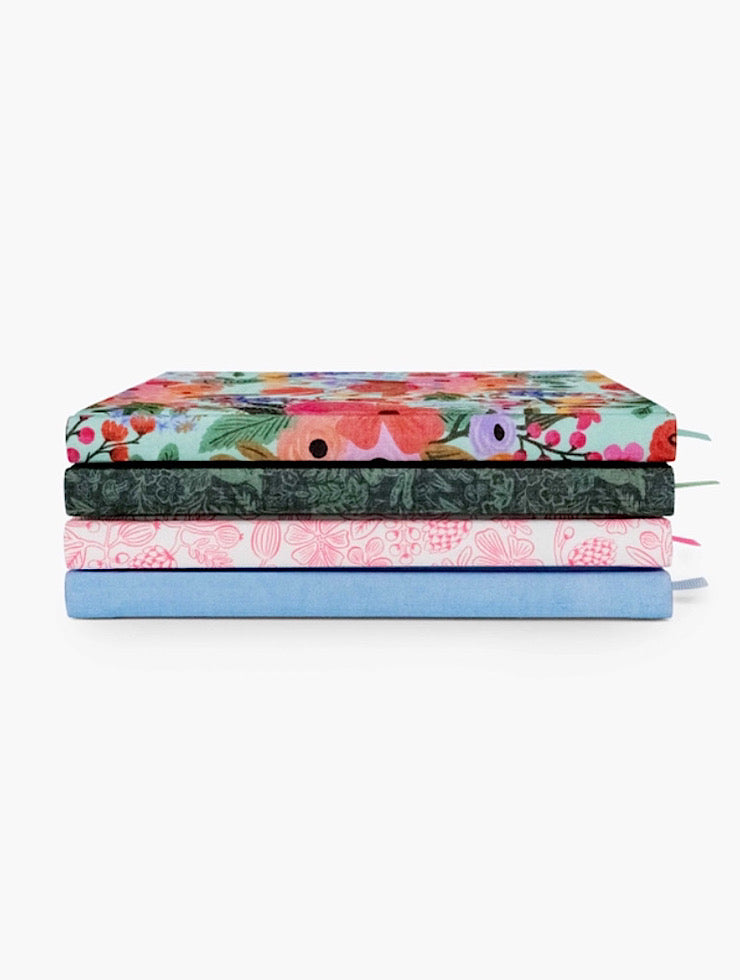 Garden Party Fabric Journal