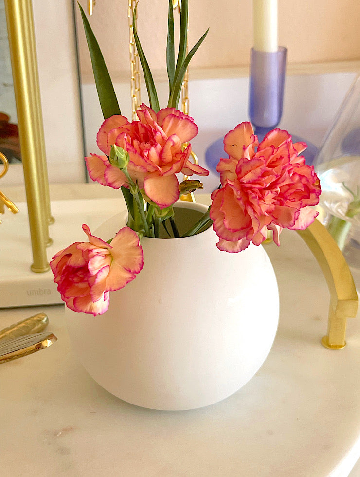 Round Small Vase