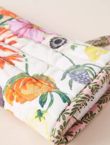 Floral Oven Mitt