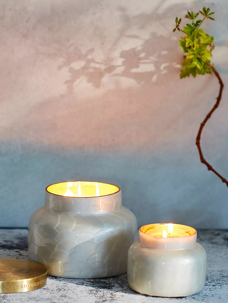 Capri Blue Capiz Jar