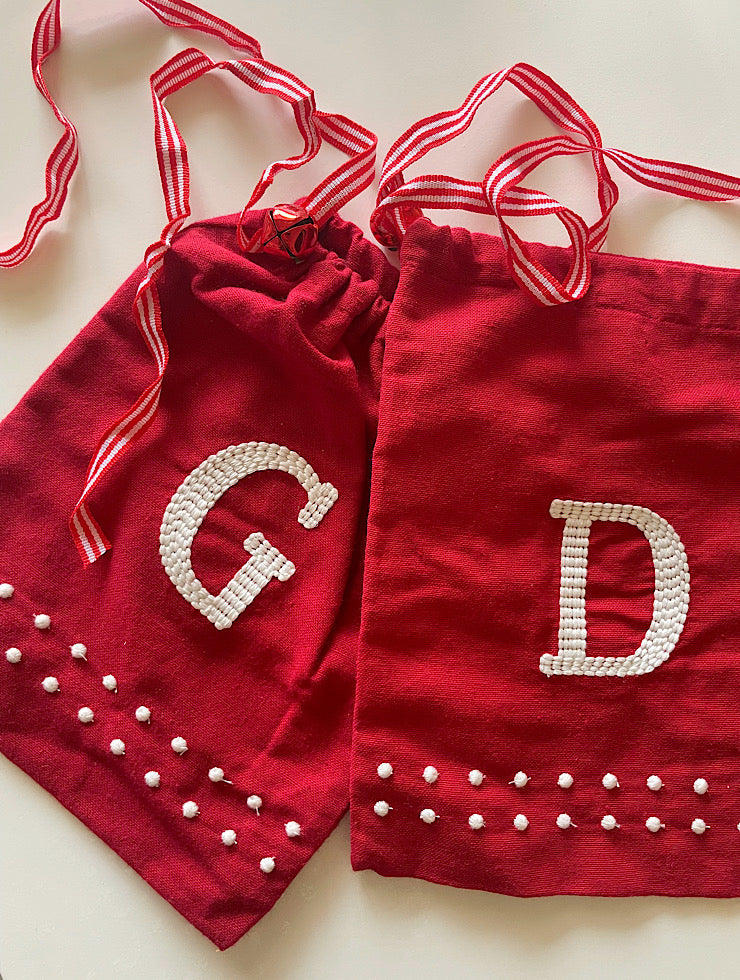 Christmas Red Gift Bag
