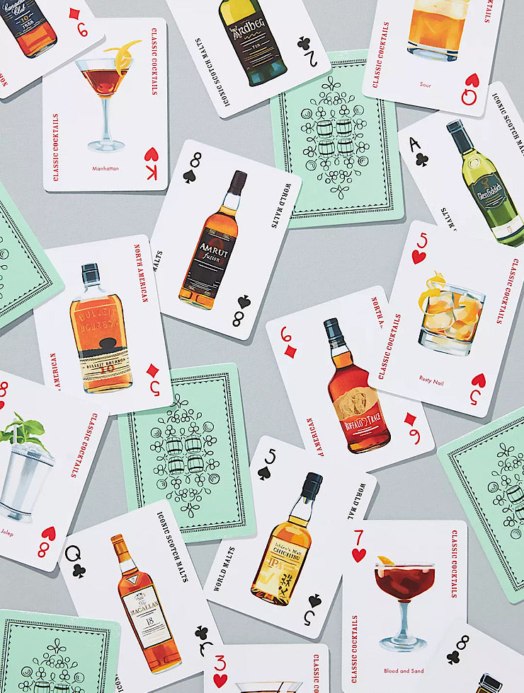 Whiskey Lovers Playing Cards
