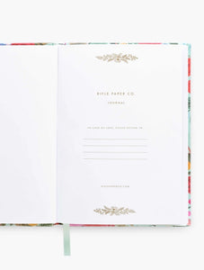 Garden Party Fabric Journal