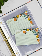 Load image into Gallery viewer, Citrus Grove Recipe Card Set
