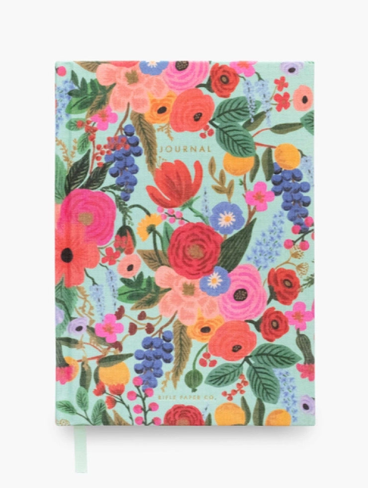 Garden Party Fabric Journal