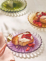 Load image into Gallery viewer, Glass Dessert Plate
