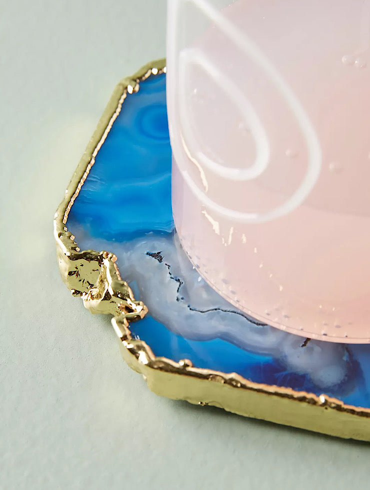 Blue Agate Coaster