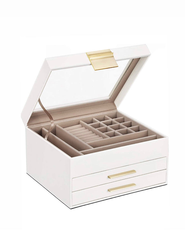 White Jewelry Box