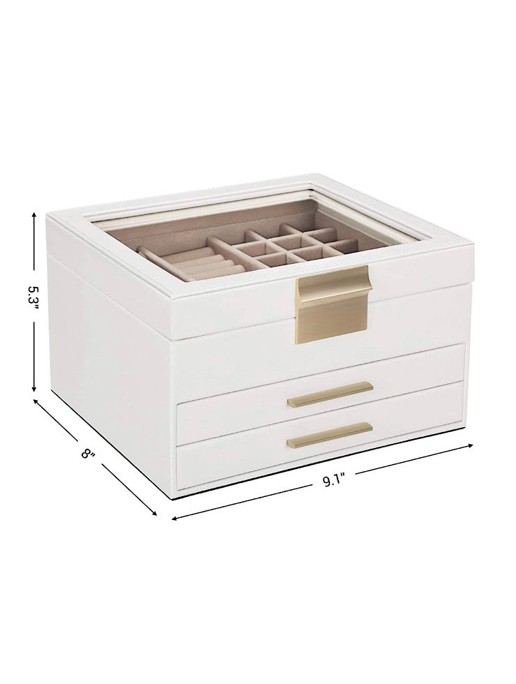 White Jewelry Box