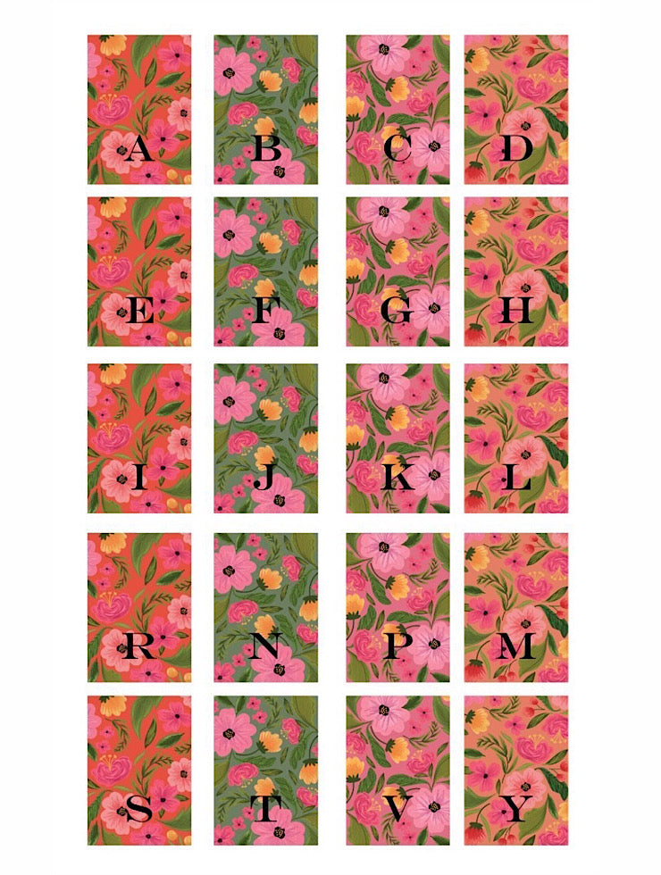 Monogram Card Set